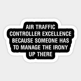 Air Traffic Controller Excellence Sticker